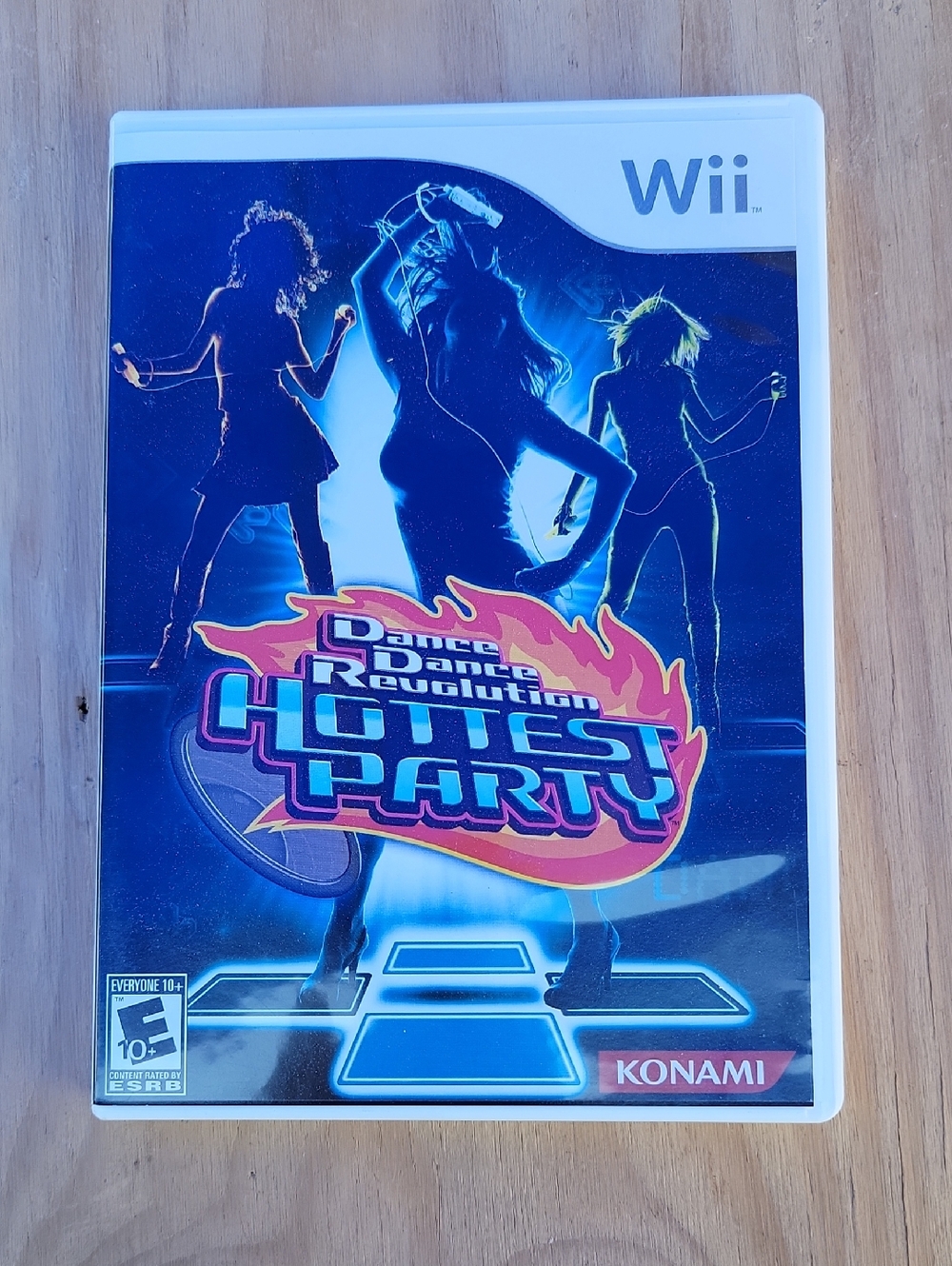 Nintendo Dance Dance Revolution: Hottest Party – Blue Cover
